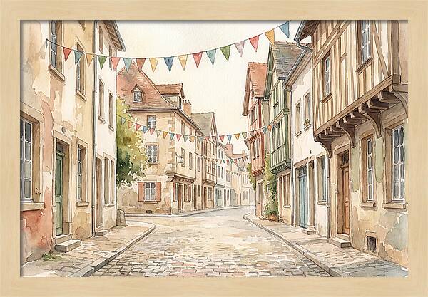 Colorful Street Celebration