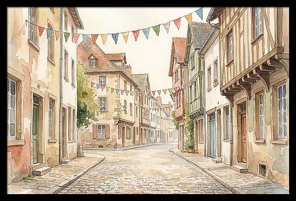 Colorful Street Celebration