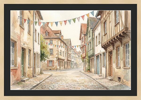Colorful Street Celebration