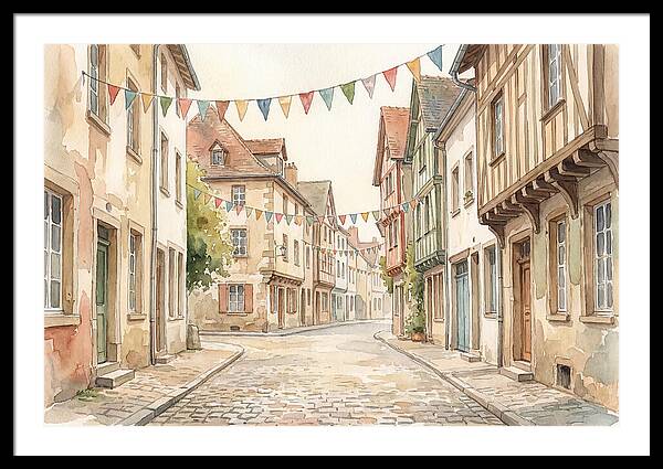 Colorful Street Celebration
