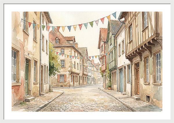 Colorful Street Celebration