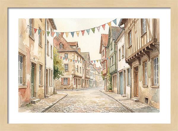 Colorful Street Celebration