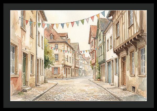 Colorful Street Celebration