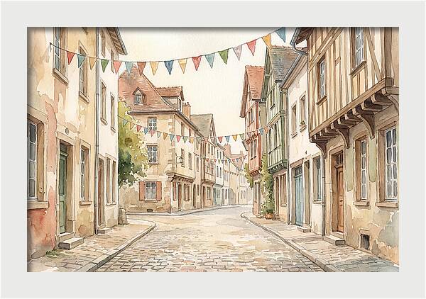 Colorful Street Celebration