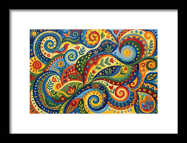 Colorful Swirls Of Nature