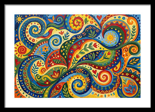 Colorful Swirls Of Nature