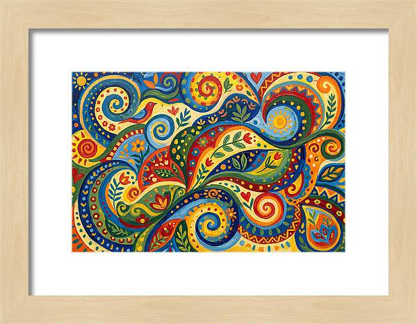 Colorful Swirls Of Nature