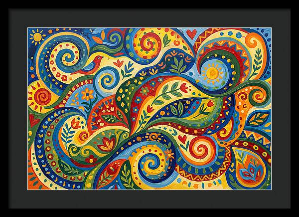 Colorful Swirls Of Nature