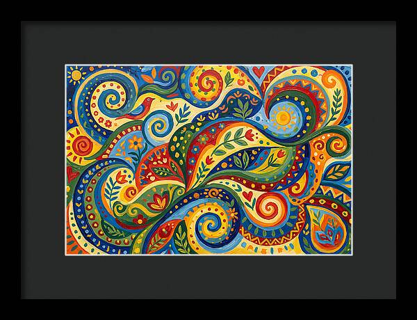 Colorful Swirls Of Nature