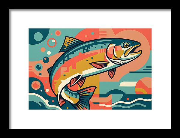 Colorful Trout Display