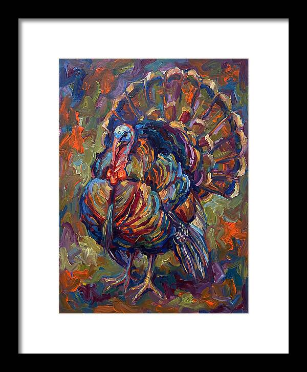 Colorful Turkey In Expressionist Style
