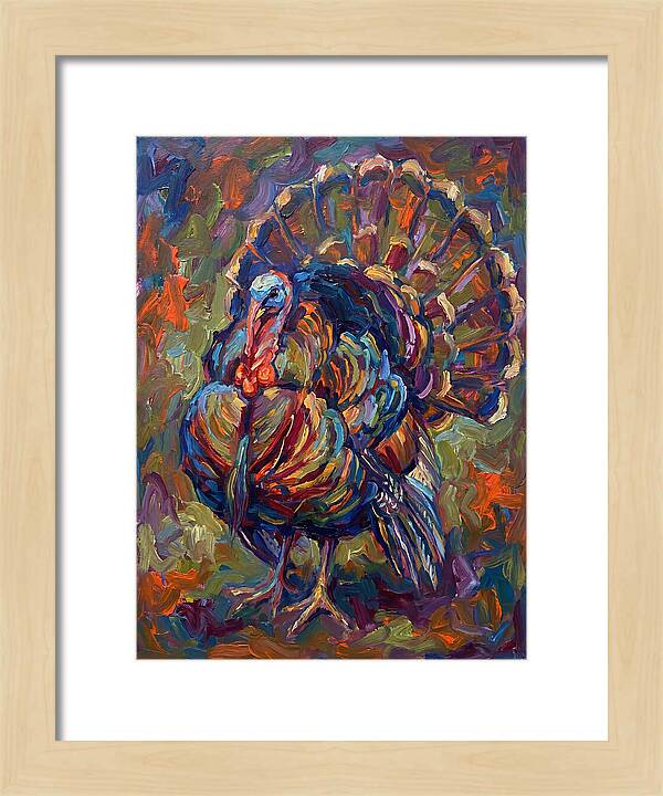 Colorful Turkey In Expressionist Style