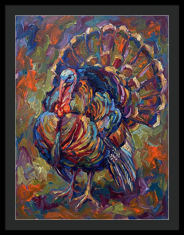 Colorful Turkey In Expressionist Style