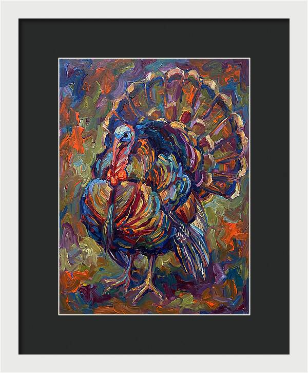 Colorful Turkey In Expressionist Style