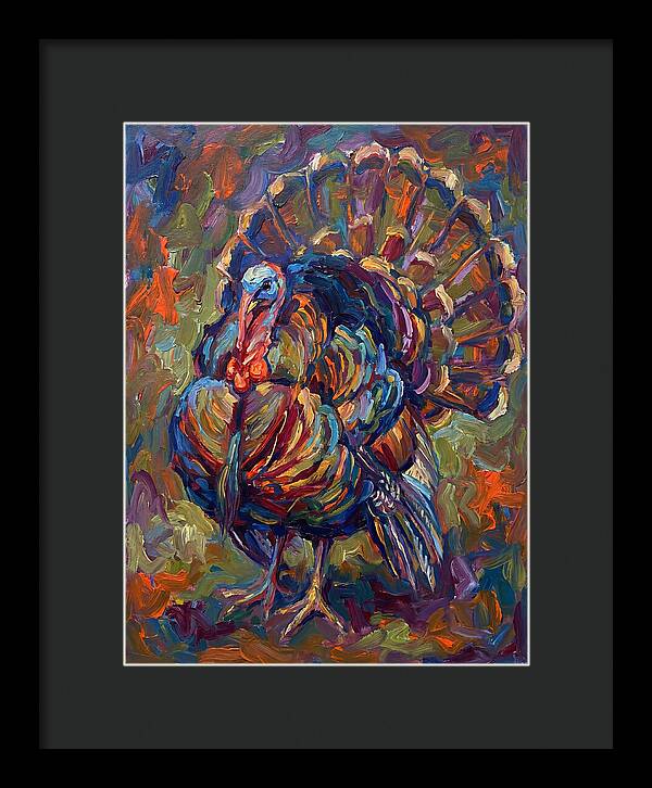 Colorful Turkey In Expressionist Style