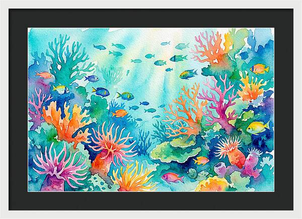 Colorful Underwater Reef