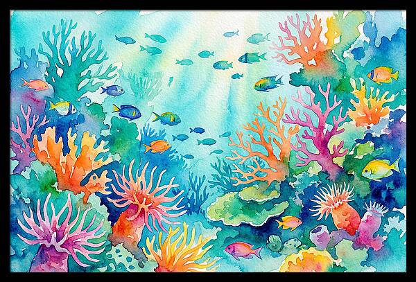 Colorful Underwater Reef