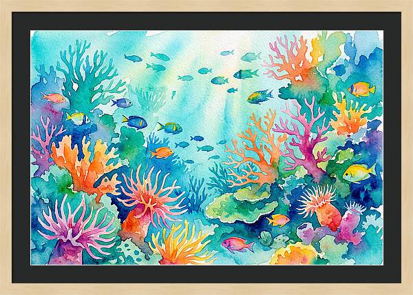 Colorful Underwater Reef