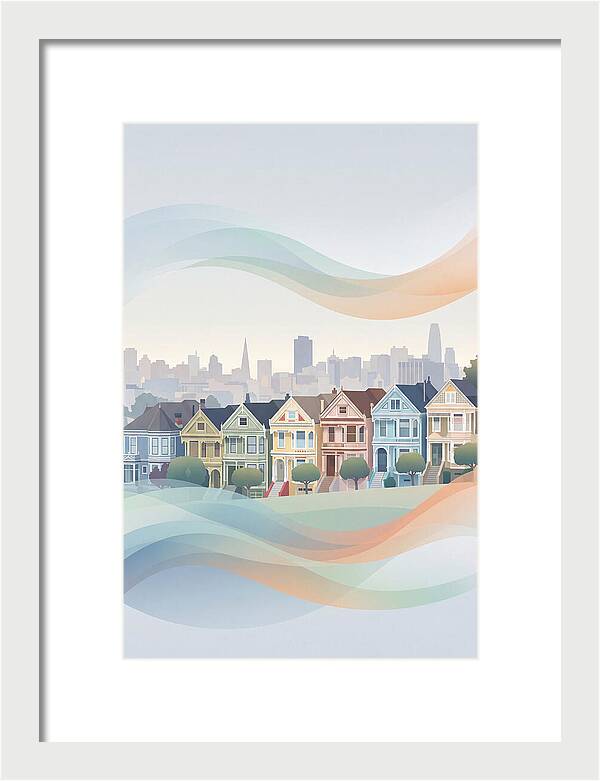 Colorful Victorian Houses
