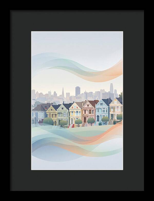 Colorful Victorian Houses