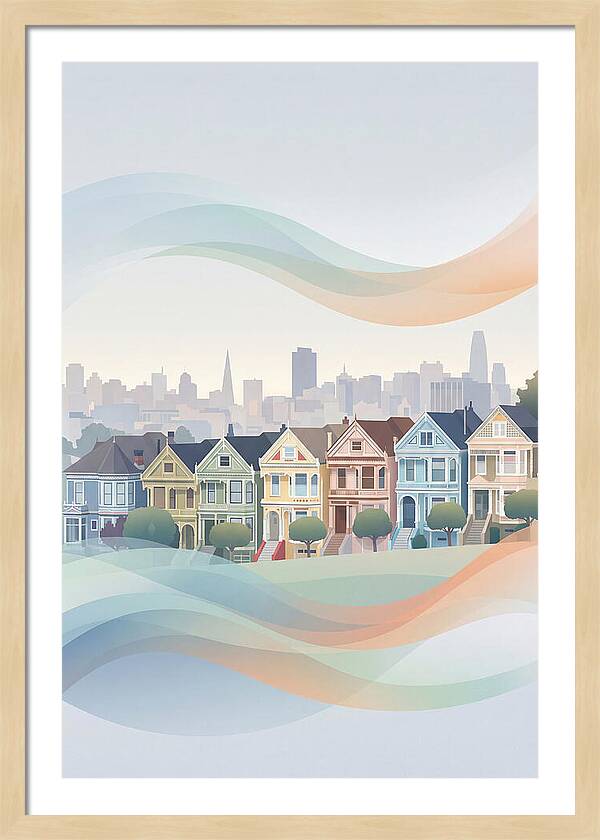 Colorful Victorian Houses