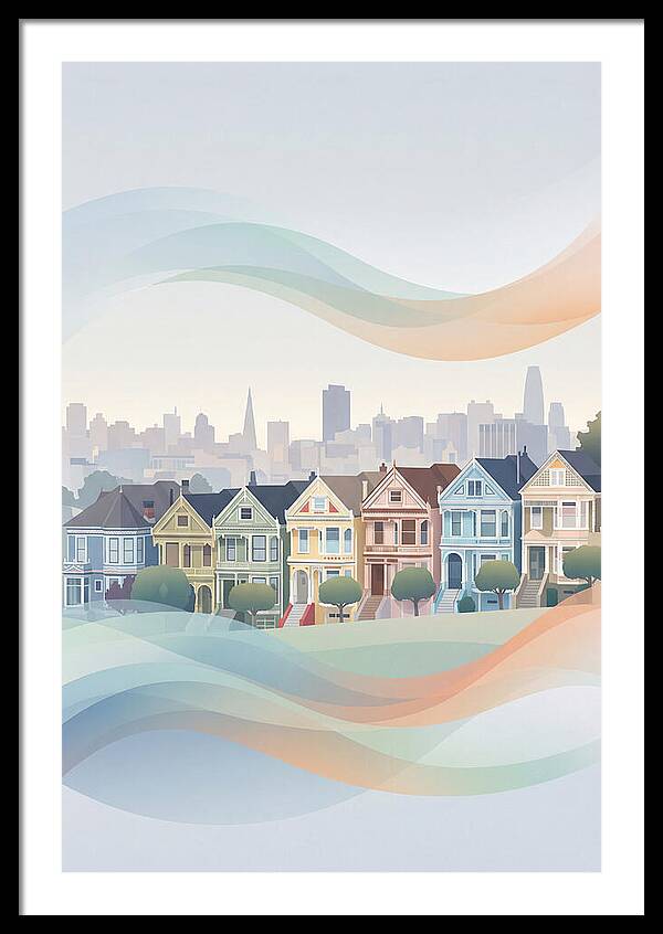 Colorful Victorian Houses