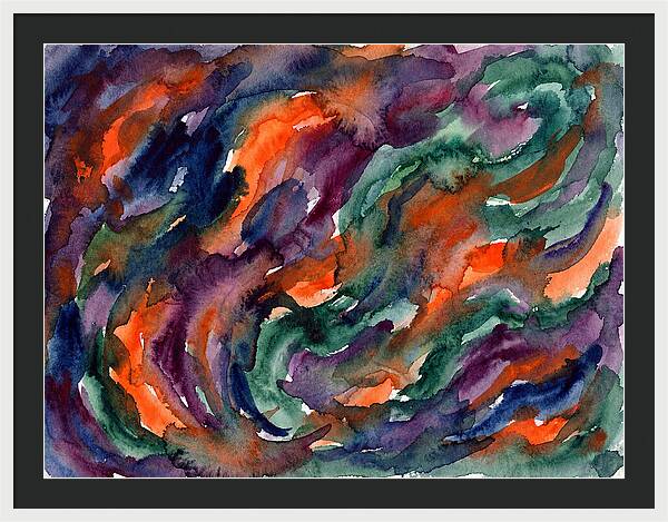 Colorful Watercolor Swirls