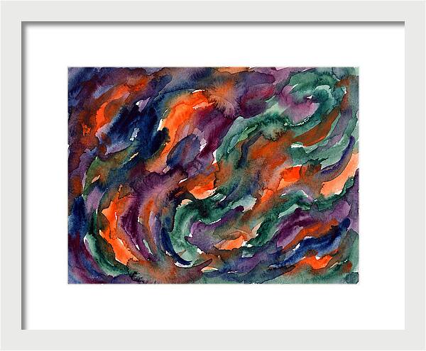 Colorful Watercolor Swirls