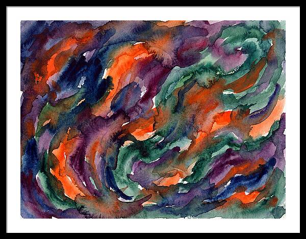 Colorful Watercolor Swirls