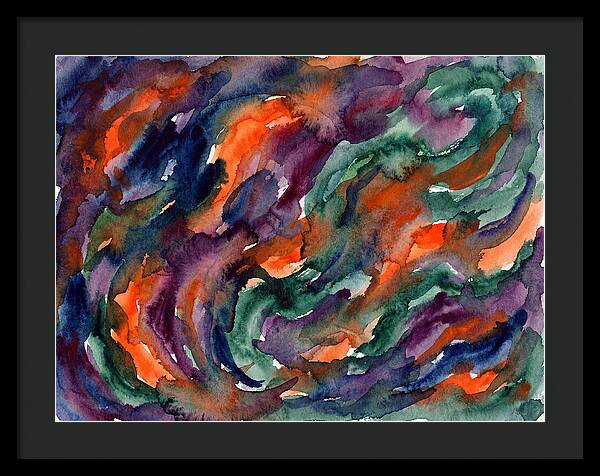 Colorful Watercolor Swirls