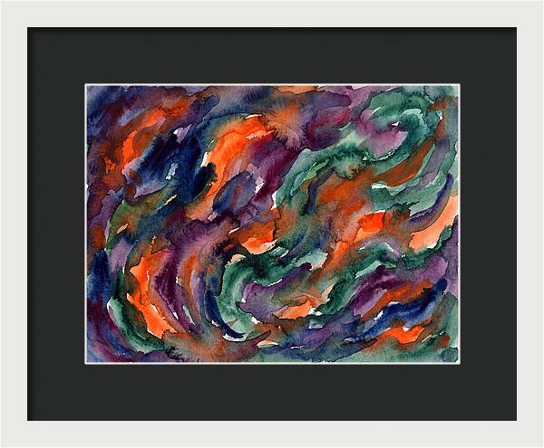 Colorful Watercolor Swirls
