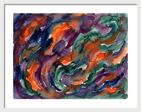 Colorful Watercolor Swirls