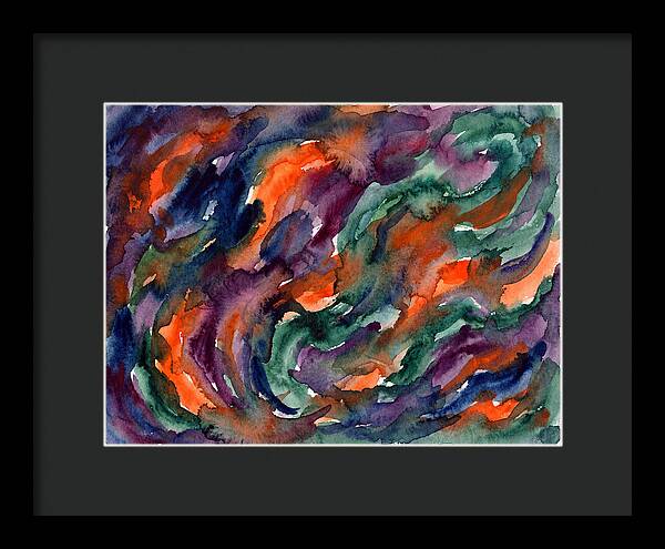 Colorful Watercolor Swirls