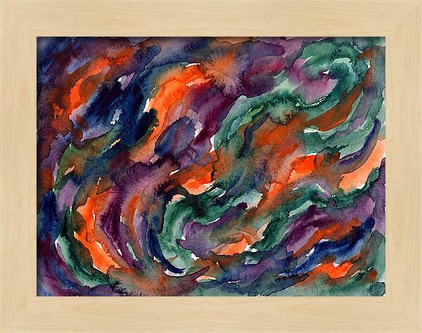 Colorful Watercolor Swirls