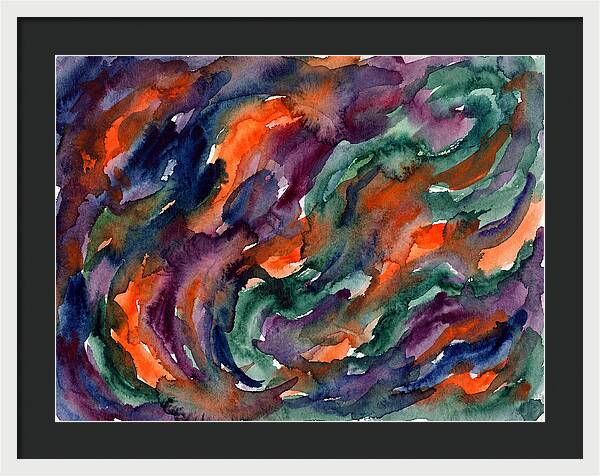 Colorful Watercolor Swirls