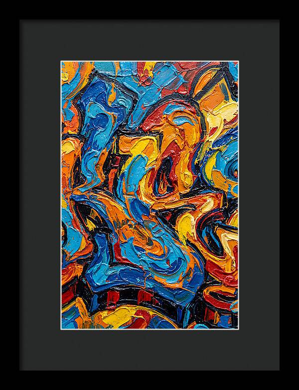 Colorful Whirlwind Of Emotion