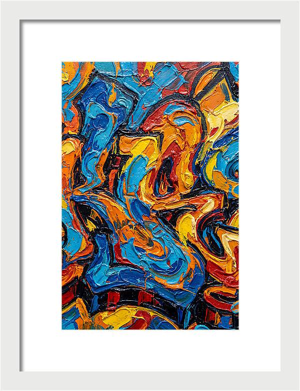 Colorful Whirlwind Of Emotion