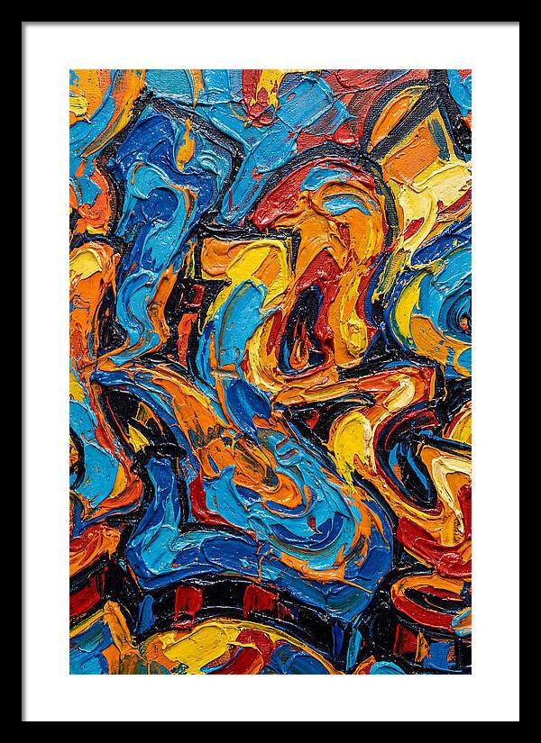 Colorful Whirlwind Of Emotion