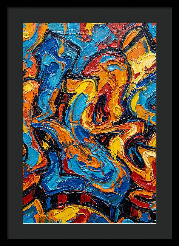 Colorful Whirlwind Of Emotion