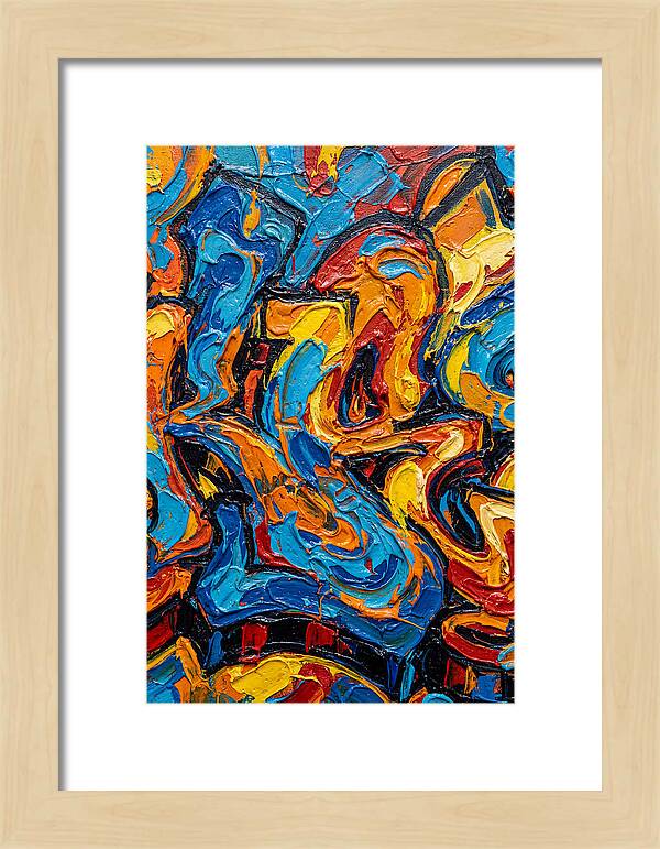 Colorful Whirlwind Of Emotion