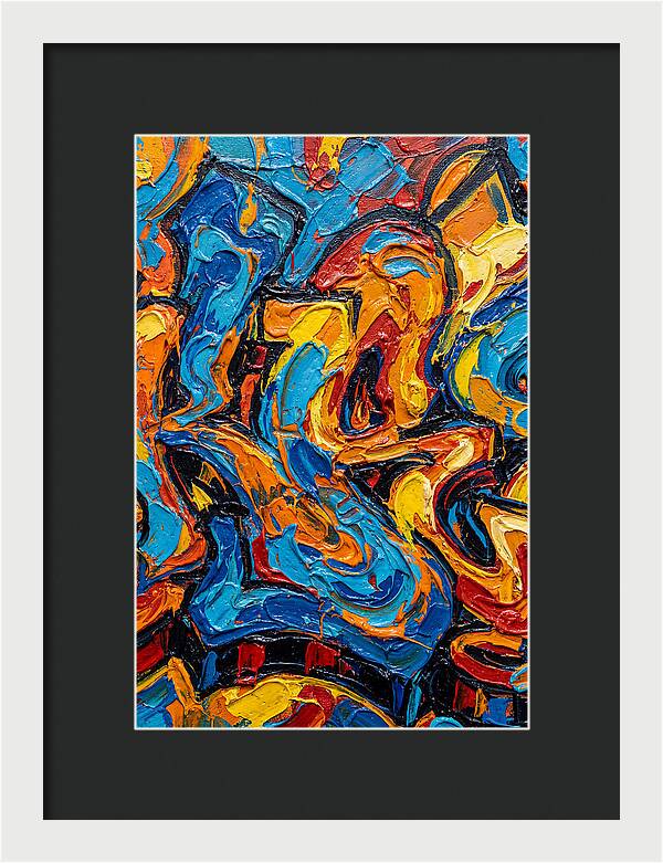 Colorful Whirlwind Of Emotion