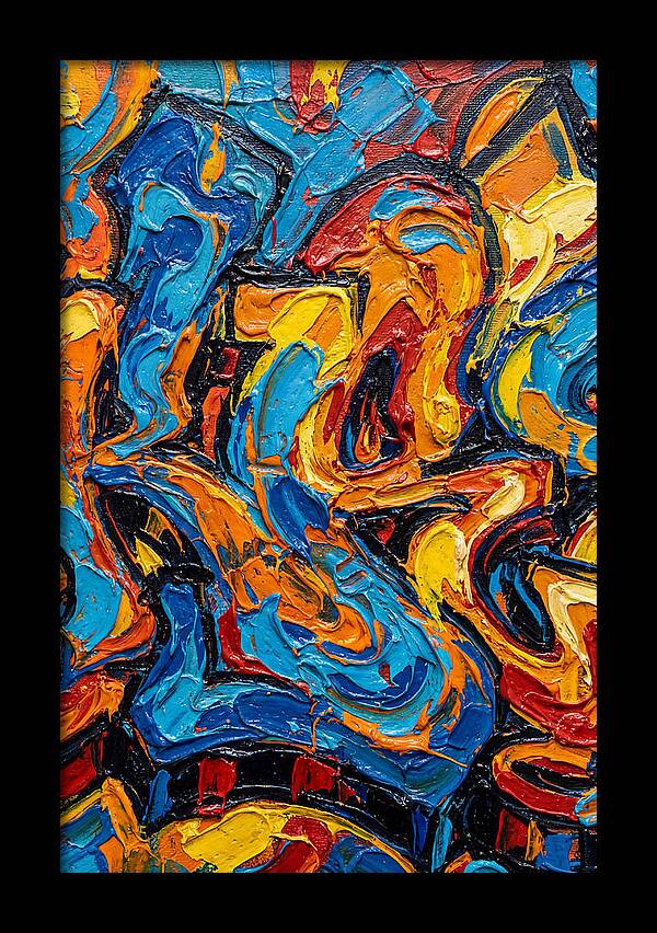Colorful Whirlwind Of Emotion