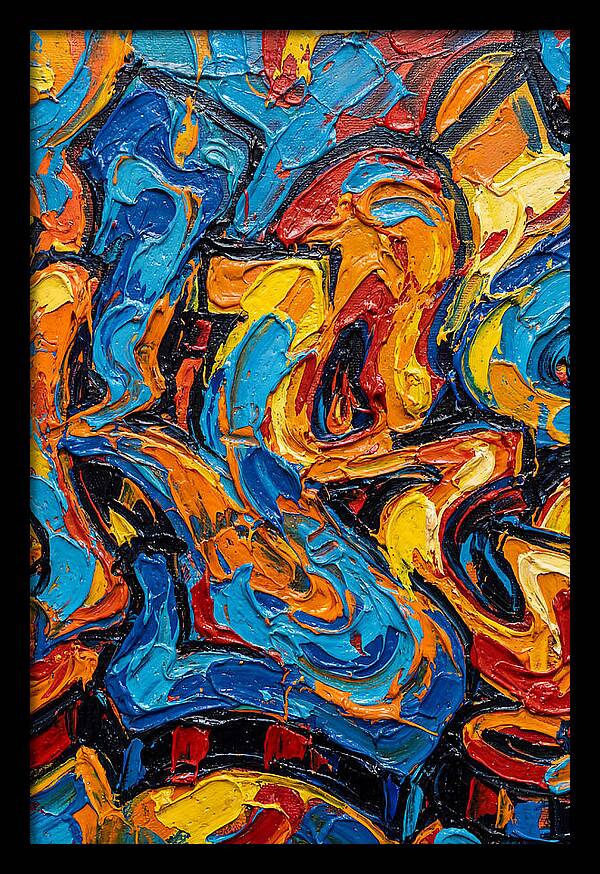 Colorful Whirlwind Of Emotion