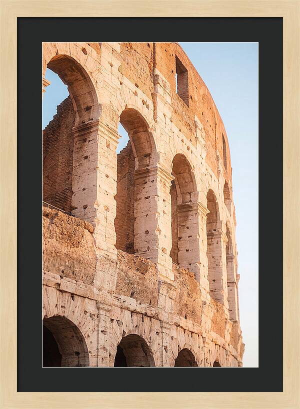 Colosseum Under Twilight Skies