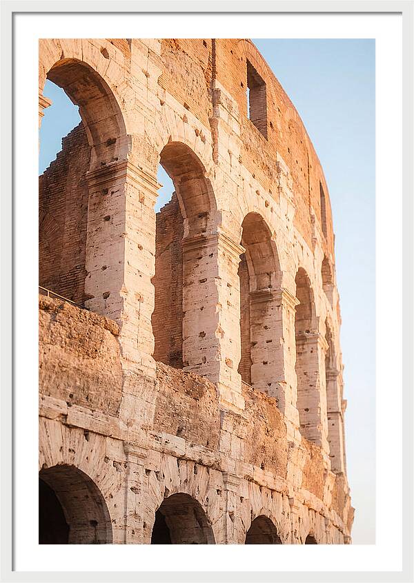 Colosseum Under Twilight Skies