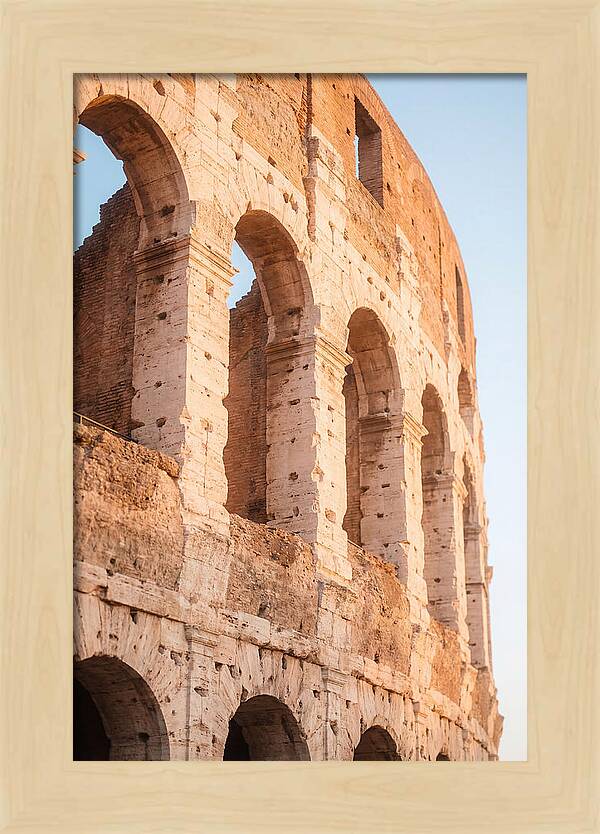 Colosseum Under Twilight Skies