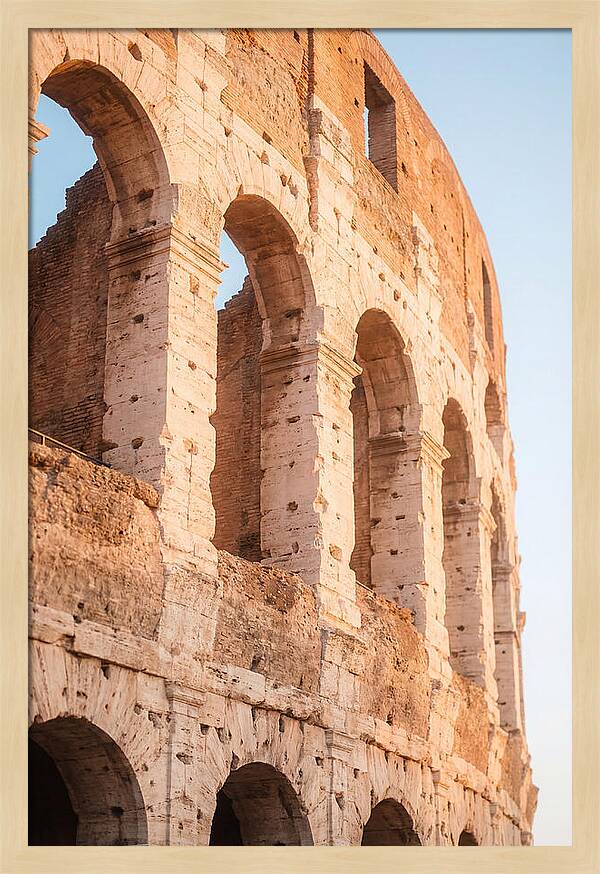 Colosseum Under Twilight Skies