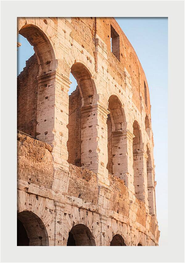 Colosseum Under Twilight Skies