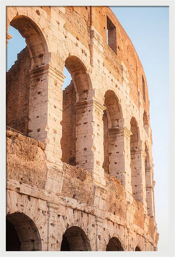 Colosseum Under Twilight Skies