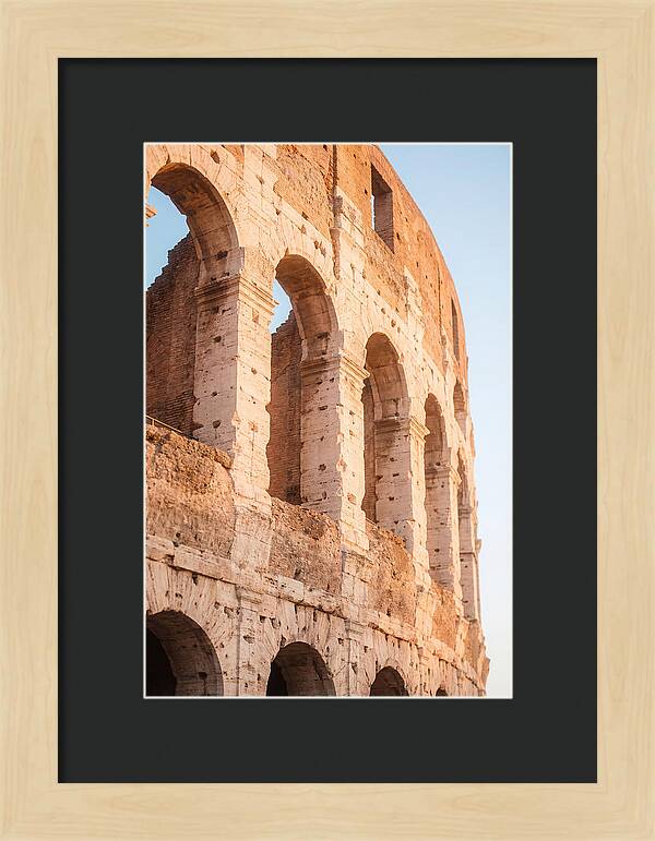 Colosseum Under Twilight Skies